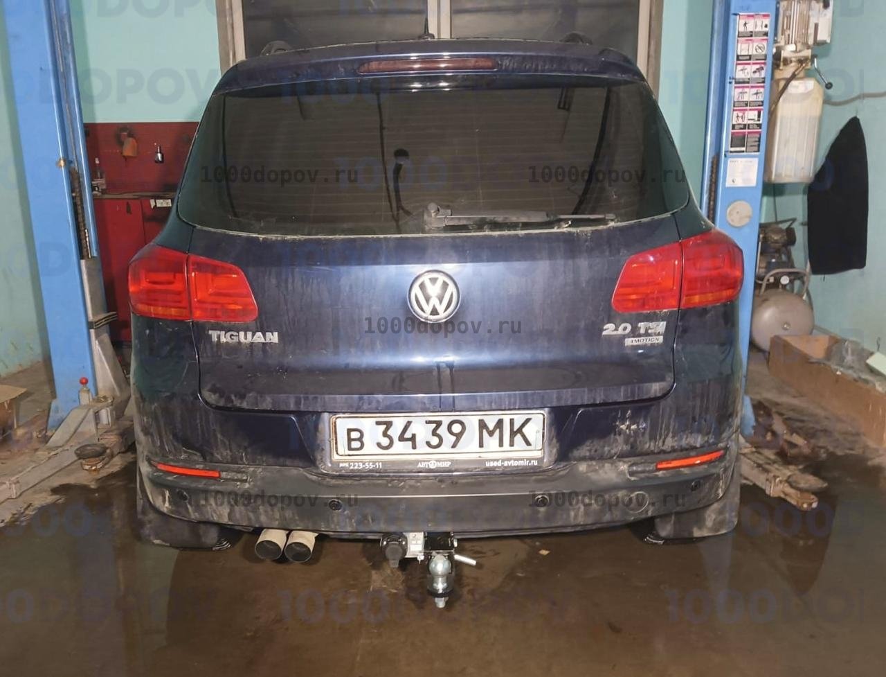 Фаркоп Leader Plus V123-E Volkswagen Tiguan (5N1) 2007-2011  (5N2) 2011-2016 — рисунок 18