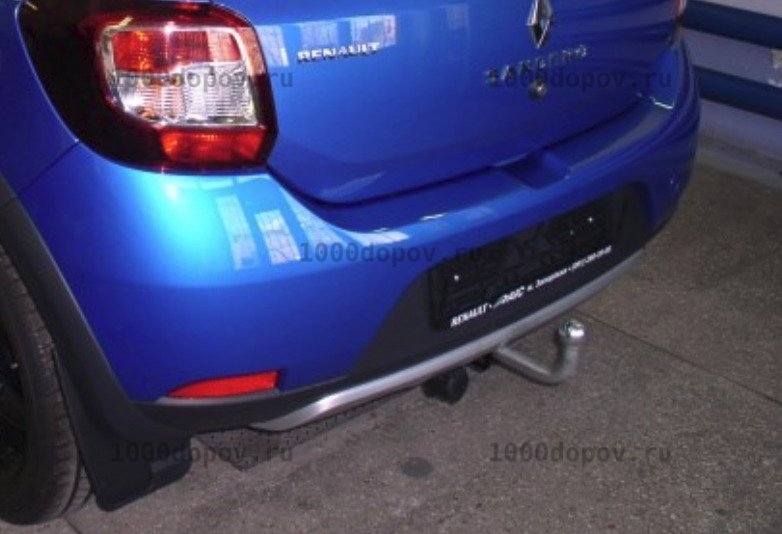 Фаркоп Motodor 91706-A Renault Sandero 2009-2014 (оцинк. шар) — рисунок 1