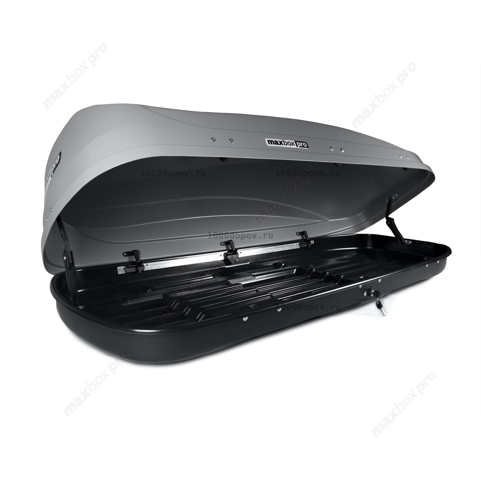 Автобокс MaxBox PRO 520 (большой) карбон серый — рисунок 23