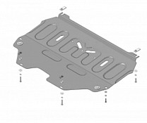 Защита Motodor 71604 Citroen C4 2008-2018 (Картер, Кпп)