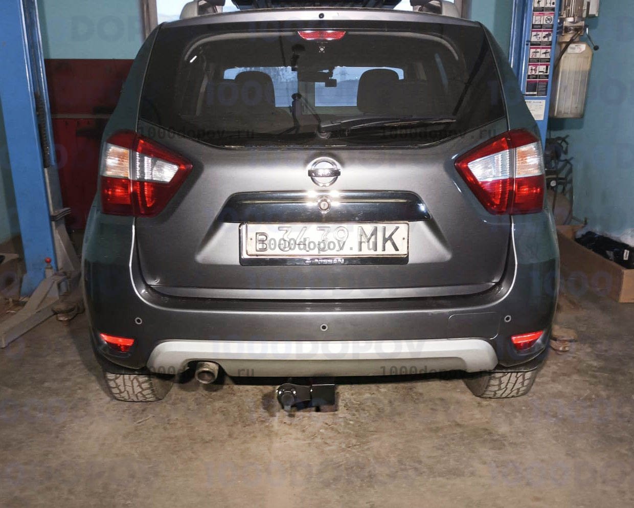 Фаркоп PT GROUP NTE-12-991122.00 NISSAN Terrano c 2014 -н.в. — рисунок 11