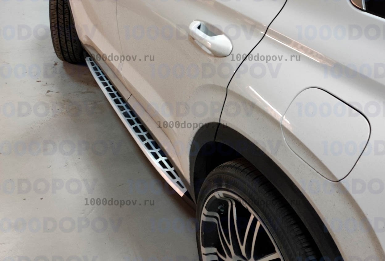 Пороги подножки на Hyundai Palisade 2018-2025 — рисунок 13