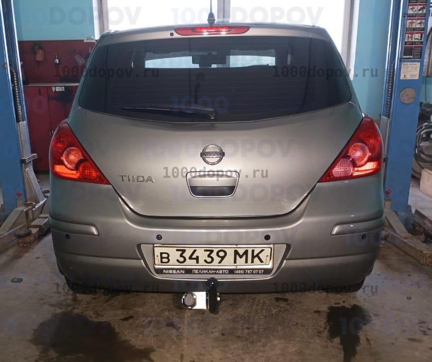 Фаркоп Leader Plus N114-A Nissan Tiida (C11) hb 2007-2014 — рисунок 5