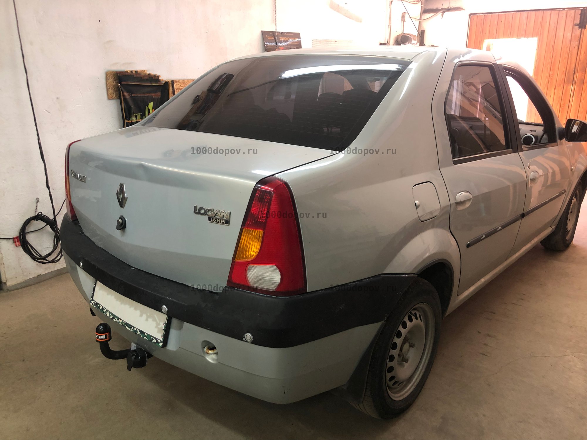 Фаркоп Avtos RN 15 Renault Logan 1 2004-2014 — рисунок 19