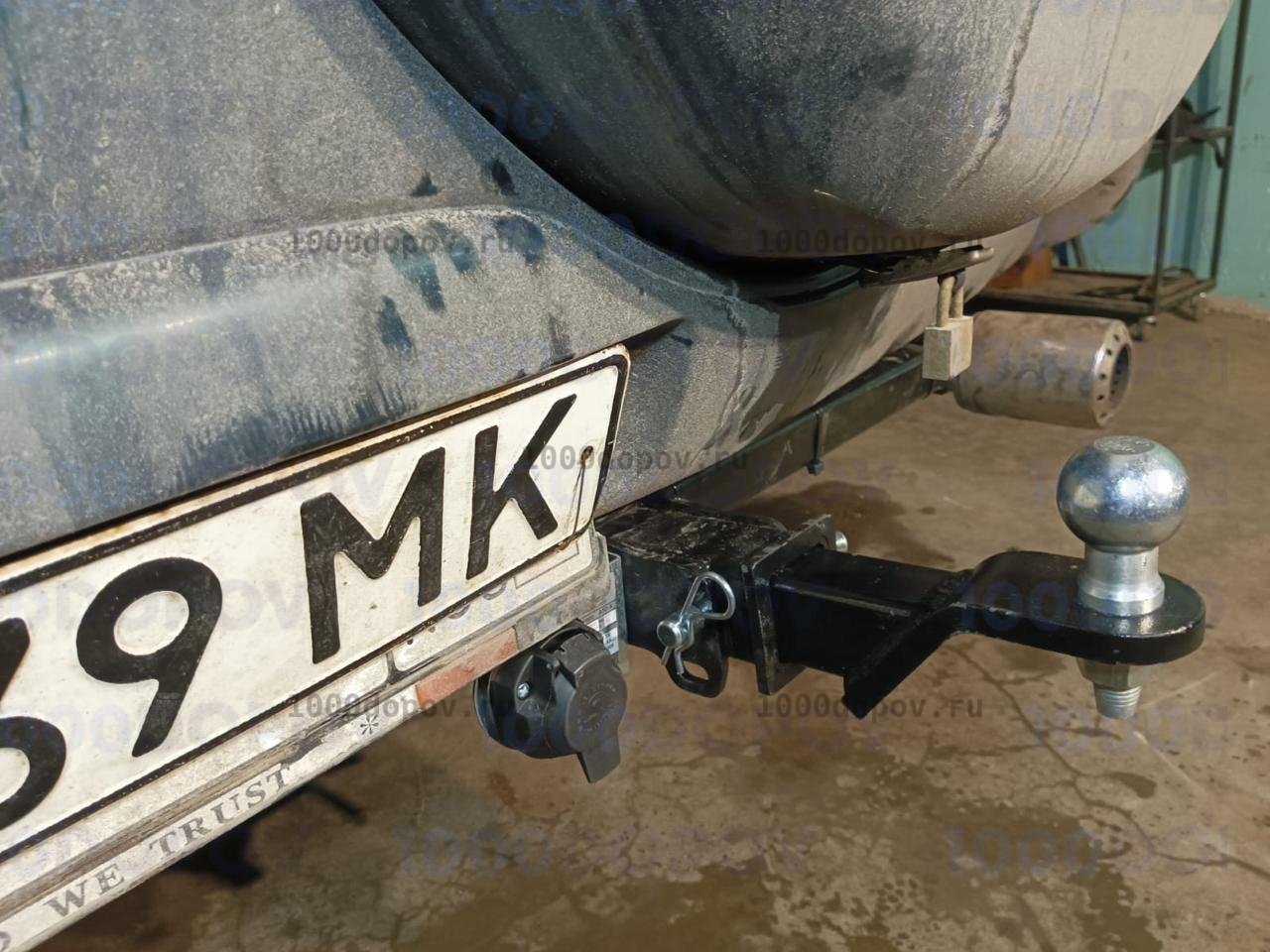 Фаркоп Leader Plus T101-E Toyota RAV4 (XA2) 2000-2005 — рисунок 5