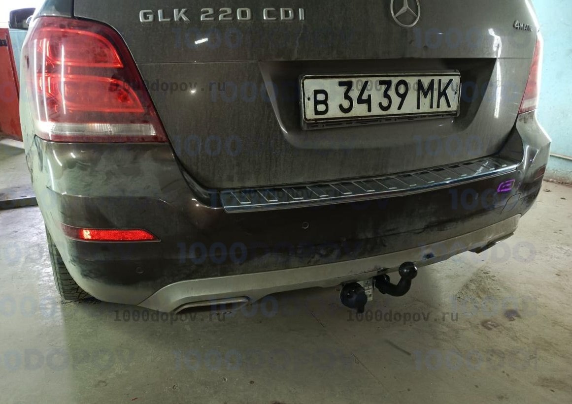 Фаркоп Leader Plus M209-A Mercedes GLK-Class X204 2008-2015 — рисунок 1