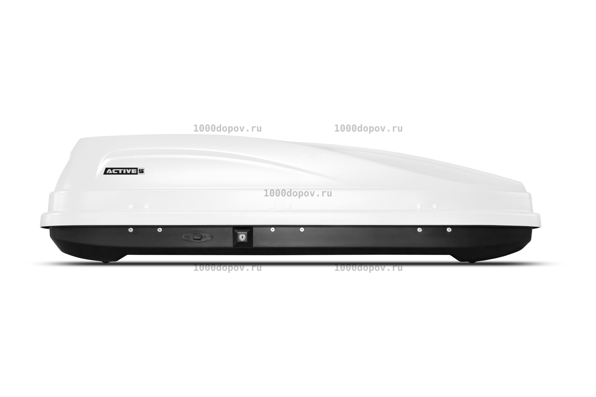 Автобокс ПТ Групп ACTIVE S (320 л.) двусторонний белый — рисунок 1
