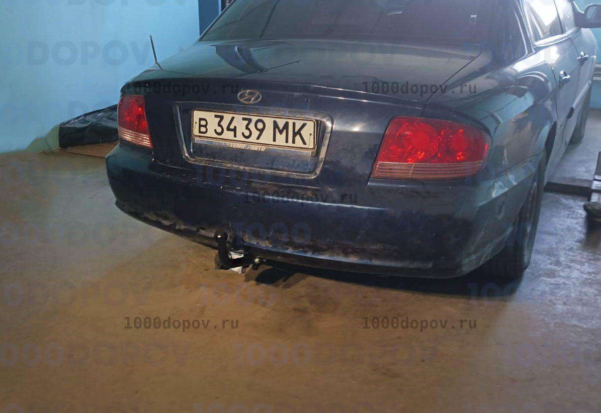 Фаркоп Leader Plus H203-A Hyundai Sonata V (EF) 2001-2005 — рисунок 5