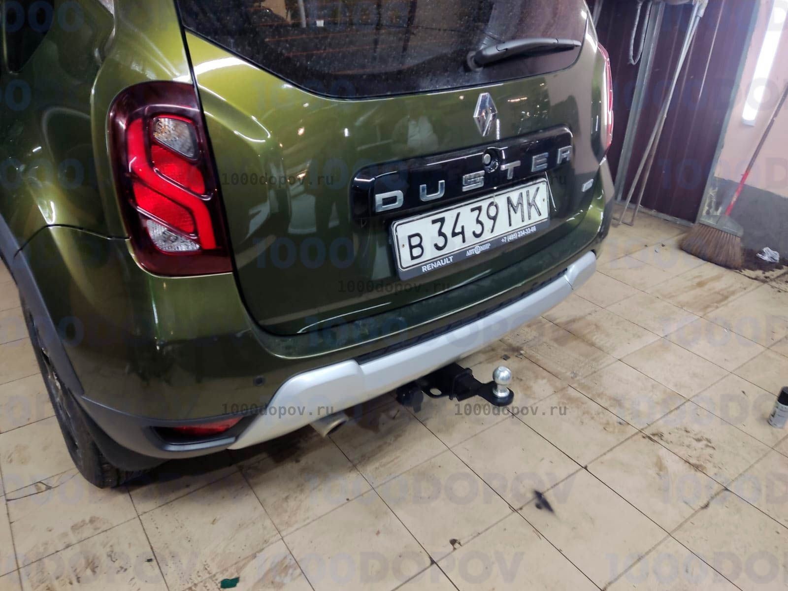 Фаркоп PT GROUP NTE-12-991122.00 Renault DUSTER c 2012 -н.в. — рисунок 2