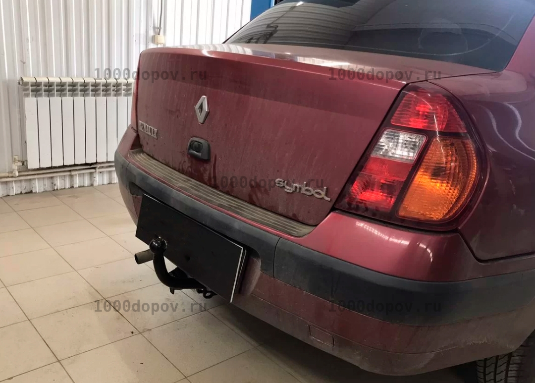 Фаркоп Leader Plus R102-A Renault Symbol 2002-2008 — рисунок 3