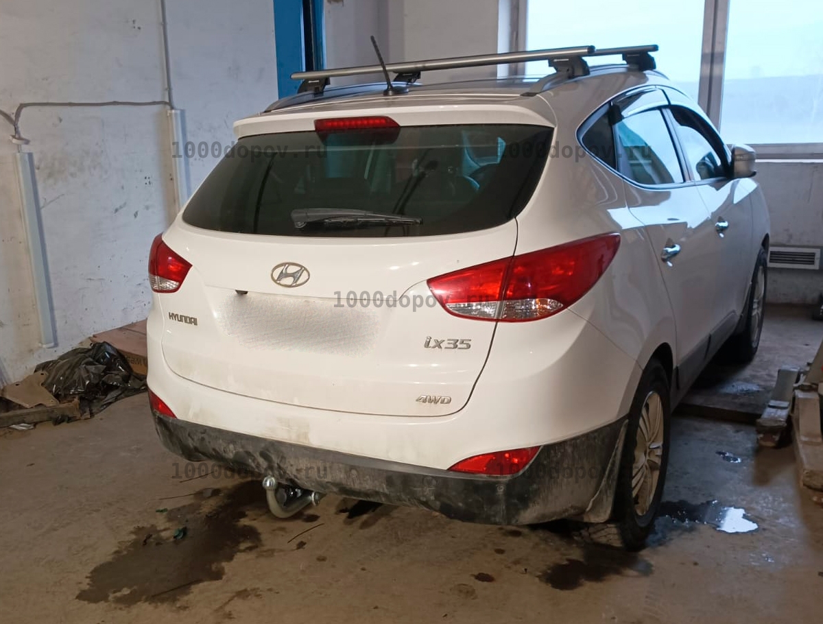 Фаркоп GALIA H083A KIA Sportage, Hyundai IX35 2010-2015 (оцинк.) — рисунок 1