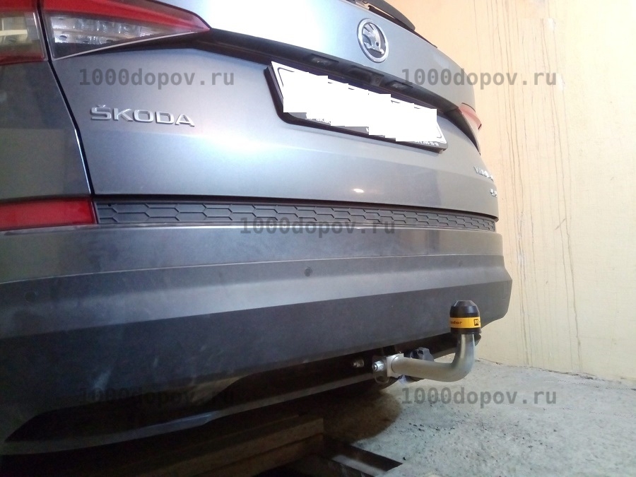 Фаркоп Motodor 92711-A Audi Q3 2011-2019 (с оцинк. шаром) — рисунок 1