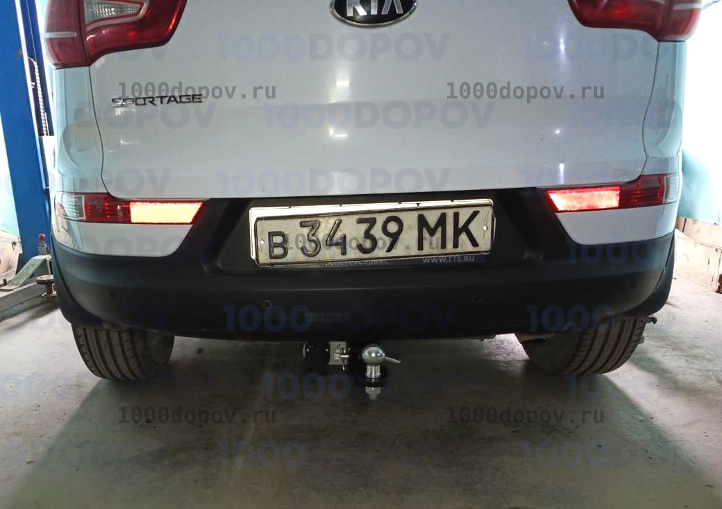 Фаркоп Leader Plus K112-E Kia Sportage (SL) 2010-2016 — рисунок 6