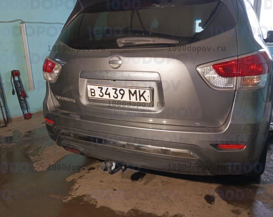 Фаркоп Avtos NS 30 Nissan Pathfinder 2014-н.в. — рисунок 1