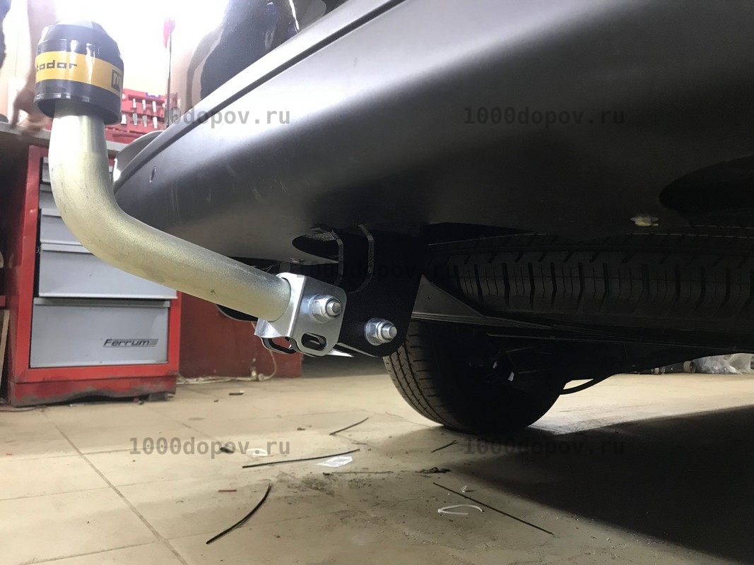 Фаркоп Motodor  91602-A Opel Zafira Life 2019- (с оцинк. шаром) — рисунок 3