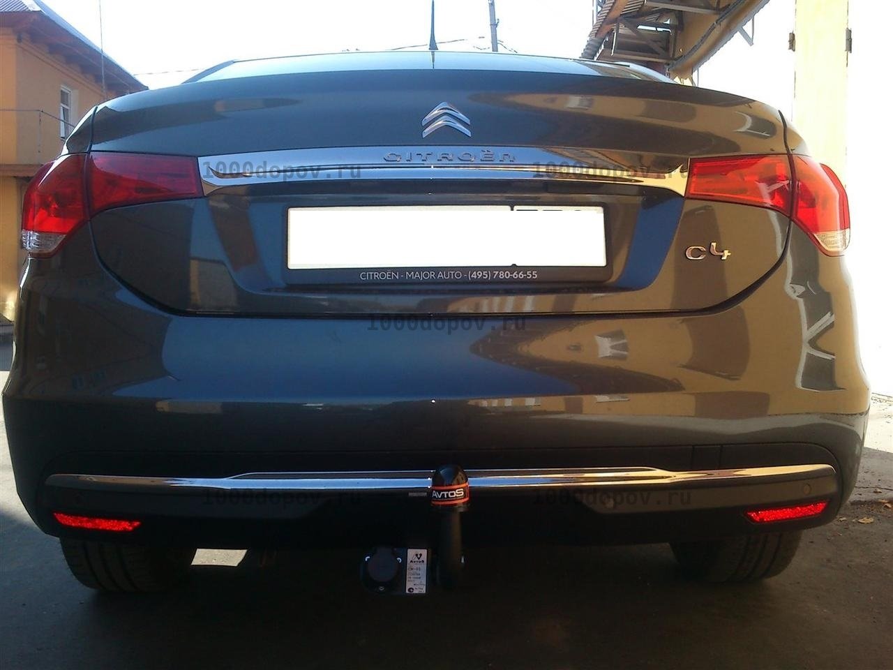 Фаркоп Avtos CN 01 Citroen C4 седан 2013-н.в. — рисунок 3