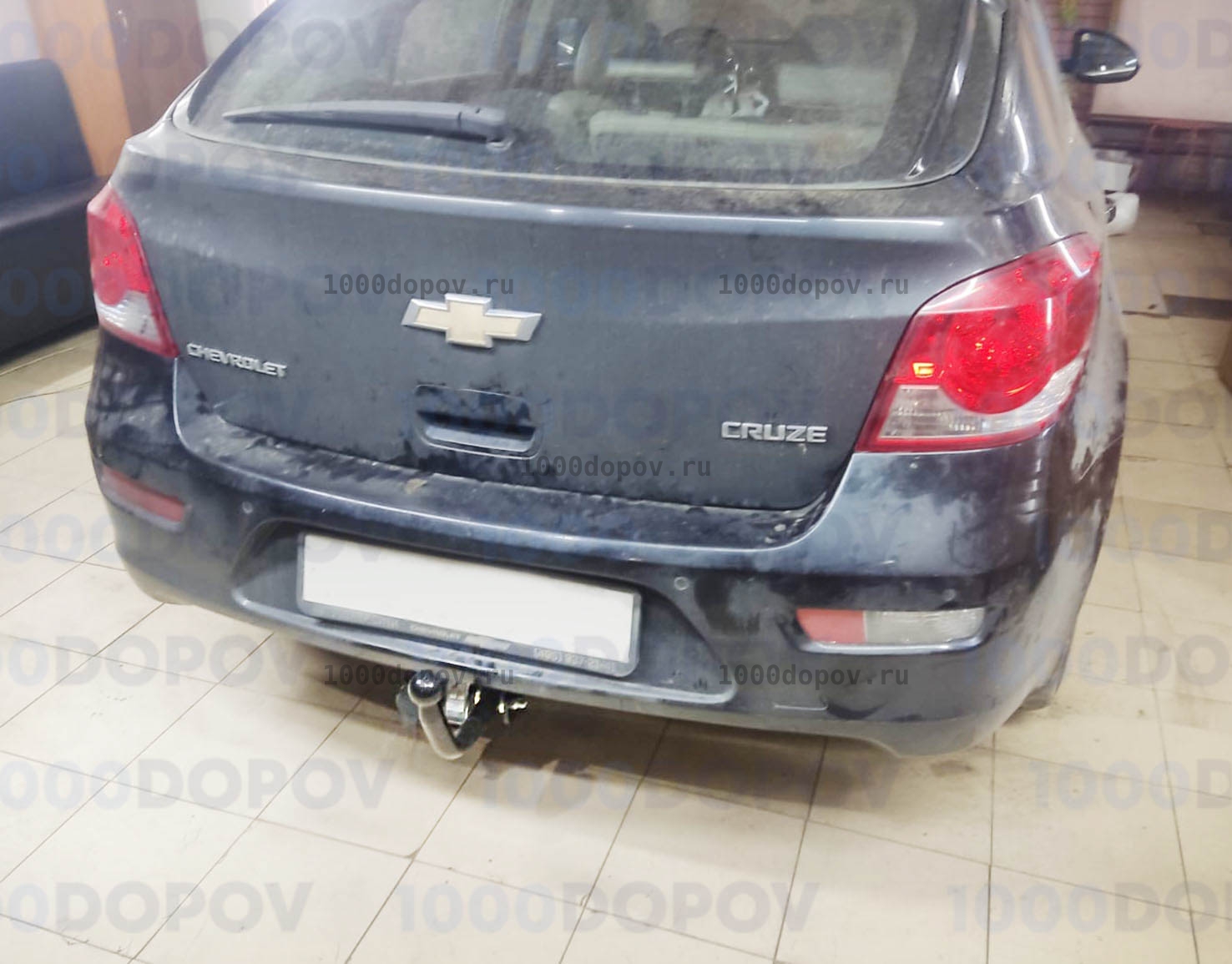 Фаркоп Leader Plus C211-A Chevrolet Cruze (J300) седан, hb 2009-н.в. — рисунок 7