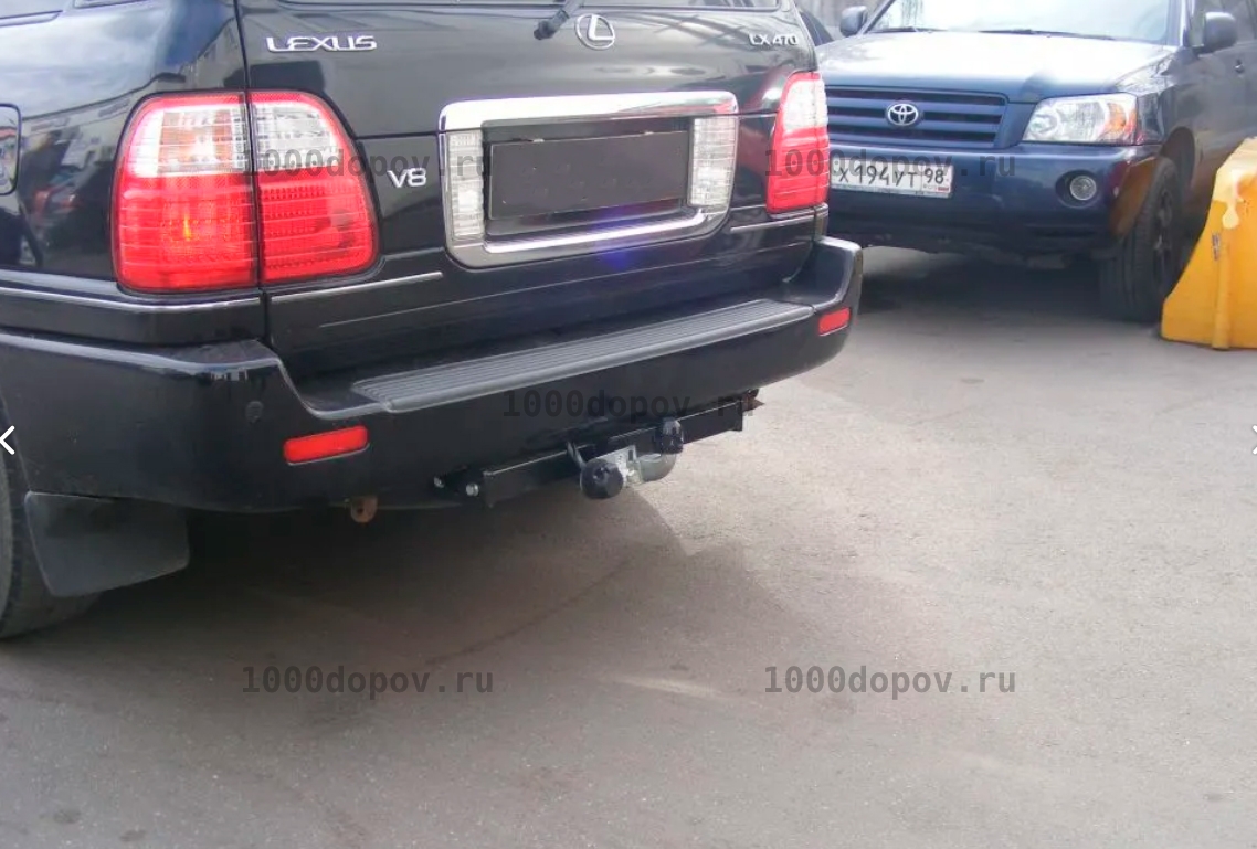 Фаркоп Leader Plus L104-F Toyota Land Cruiser 100 1998-2007 — рисунок 9