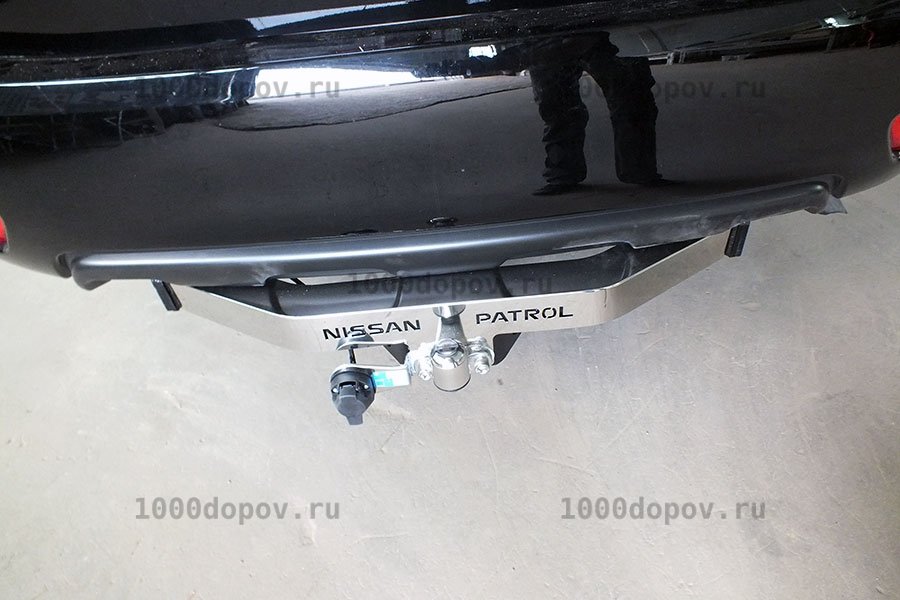 Фаркоп Baltex 15190008е для Nissan Patrol 2010-н.в. (нерж. накладка, оцинк. шар) — рисунок 5
