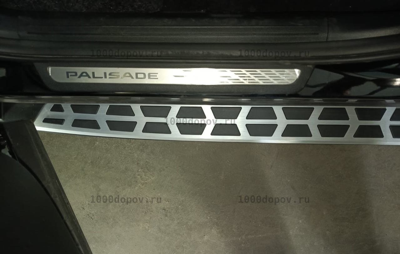Пороги подножки на Hyundai Palisade 2018-2025 — рисунок 32