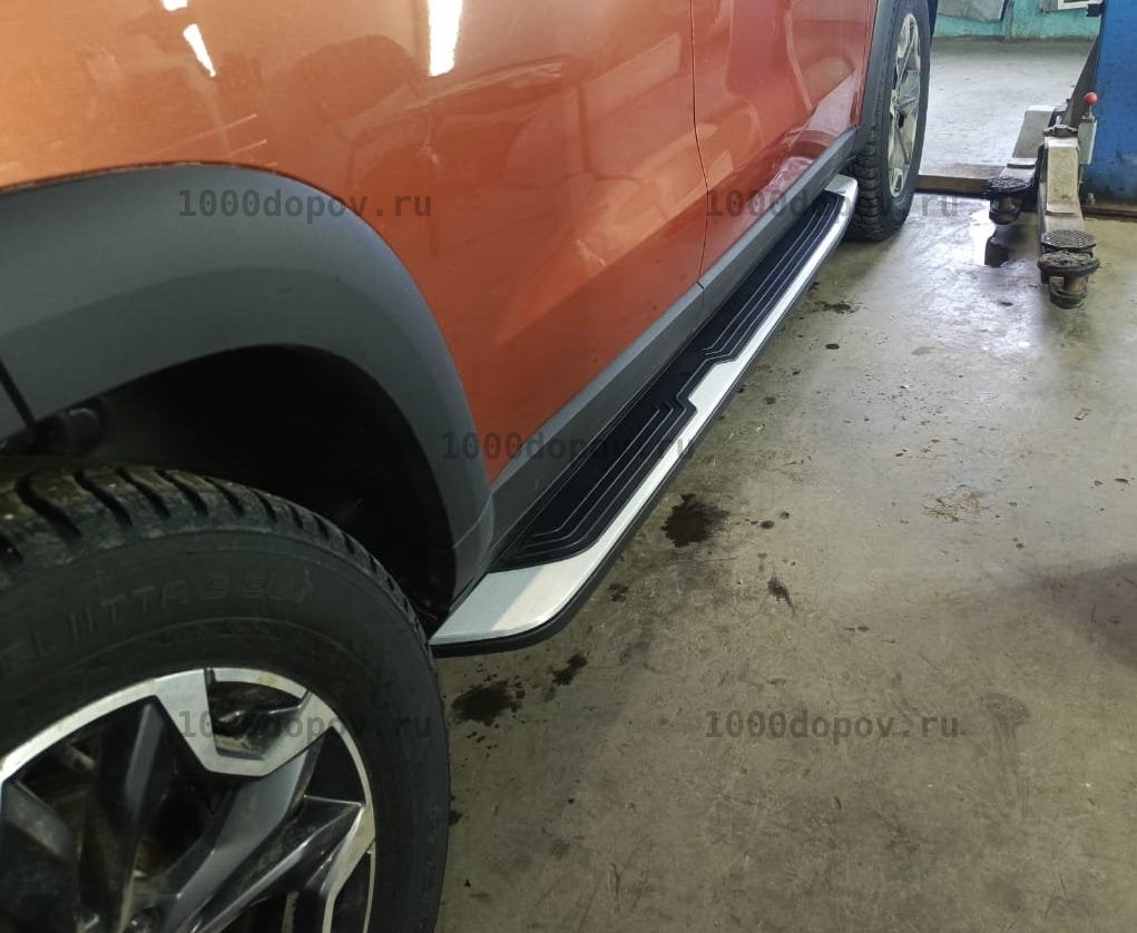 Пороги подножки на Haval Dargo 2022-н.в — рисунок 15