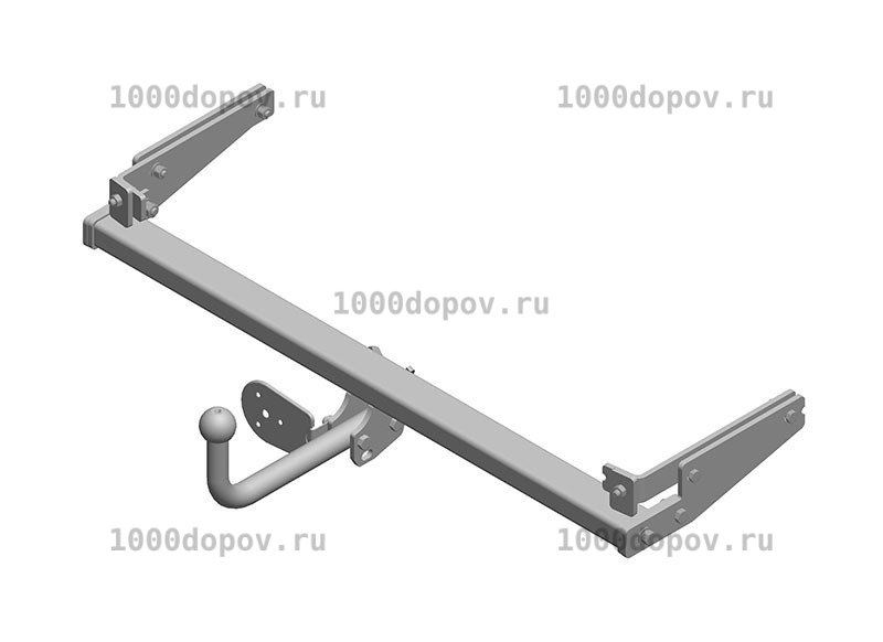 Фаркоп Avtos RN 04 Renault Symbol 2001-2008 — рисунок 6