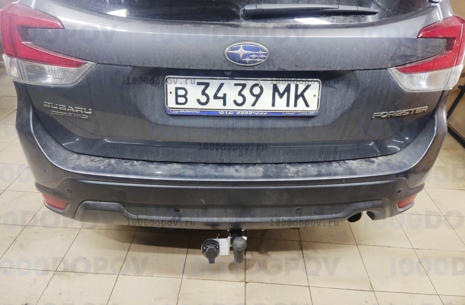 Фаркоп Avtos SU 08 Subaru Forester 2018- — рисунок 3