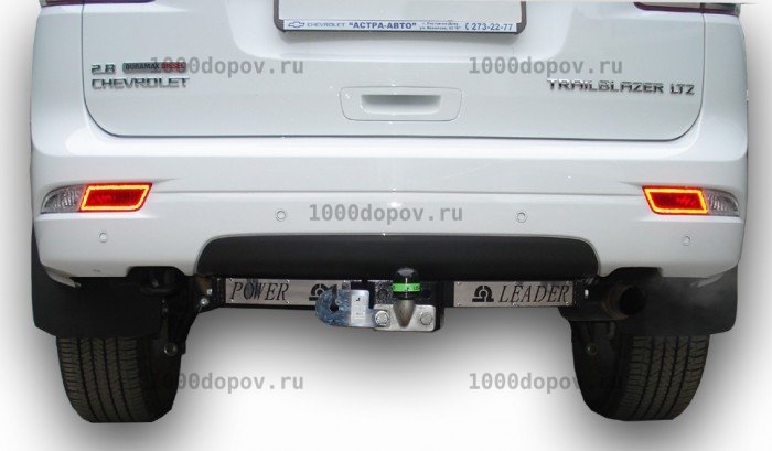 Фаркоп Leader Plus C216-F(N) Chevrolet TrailBlazer (GM800) 2012-н.в. — рисунок 1