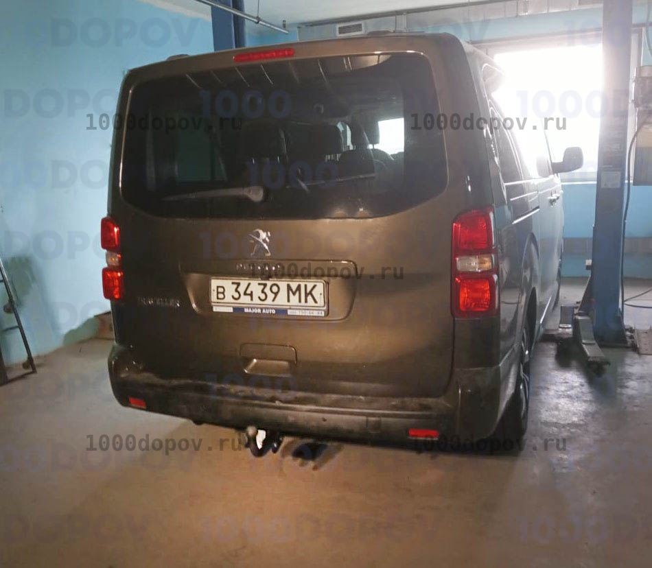 Фаркоп Avtos CN 02 Peugeot Expert, Traveller 2016- — рисунок 3