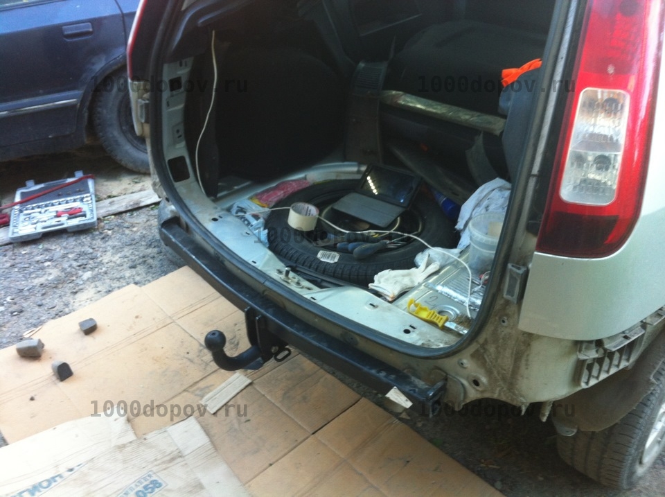 Фаркоп Трейлер 6030 Ford Fusion 2002-2012 — рисунок 15