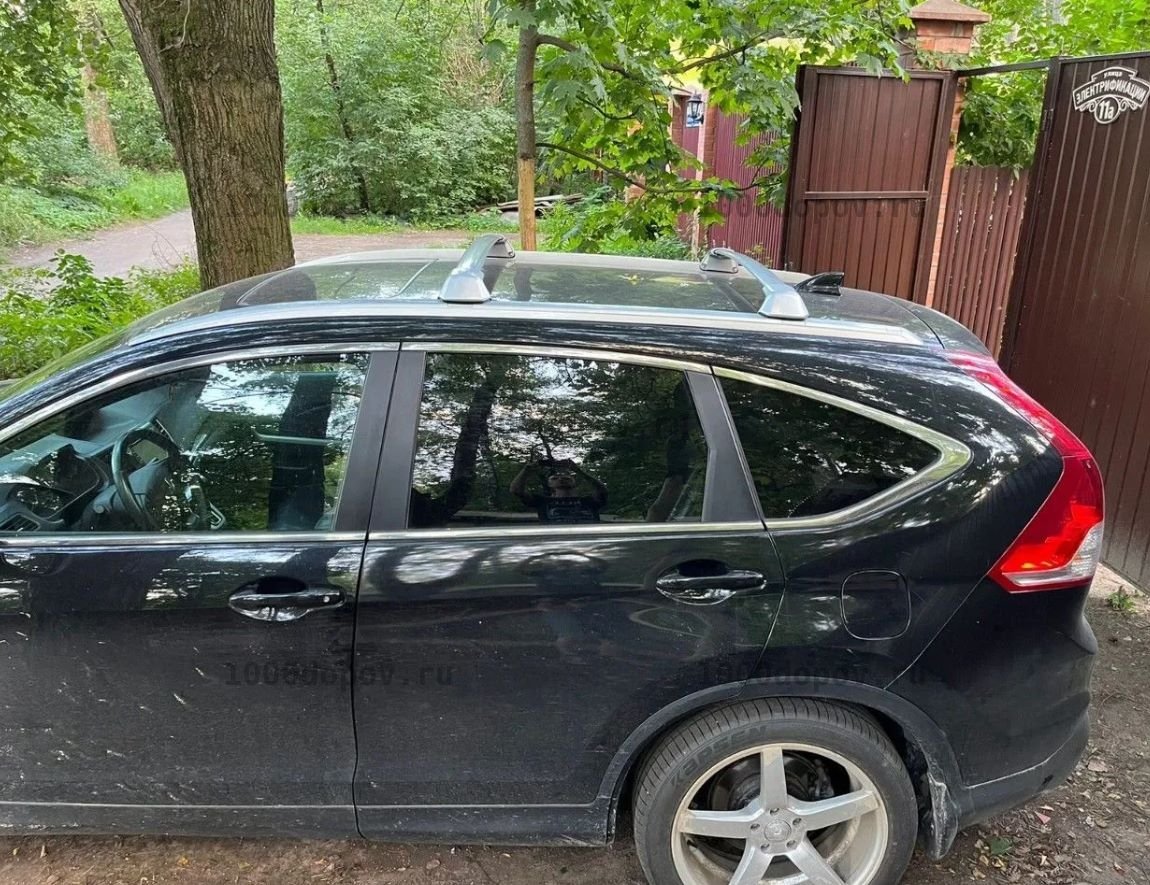 Багажник на рейлинги Honda CR-V 4 (RM) 2011-2016 штатный — рисунок 1