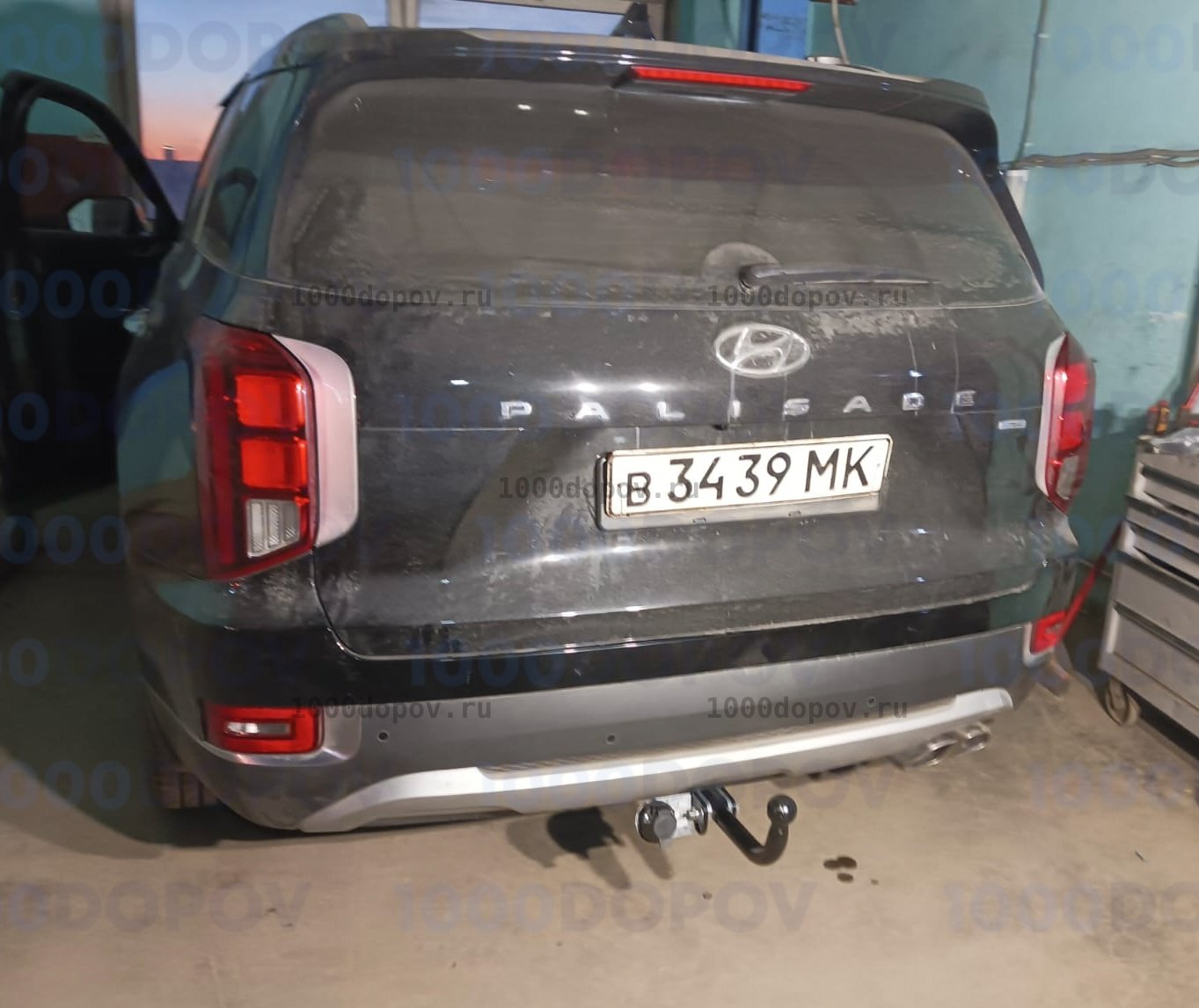 Фаркоп Leader Plus H231-A Hyundai Palisade 2018-2025 — рисунок 3