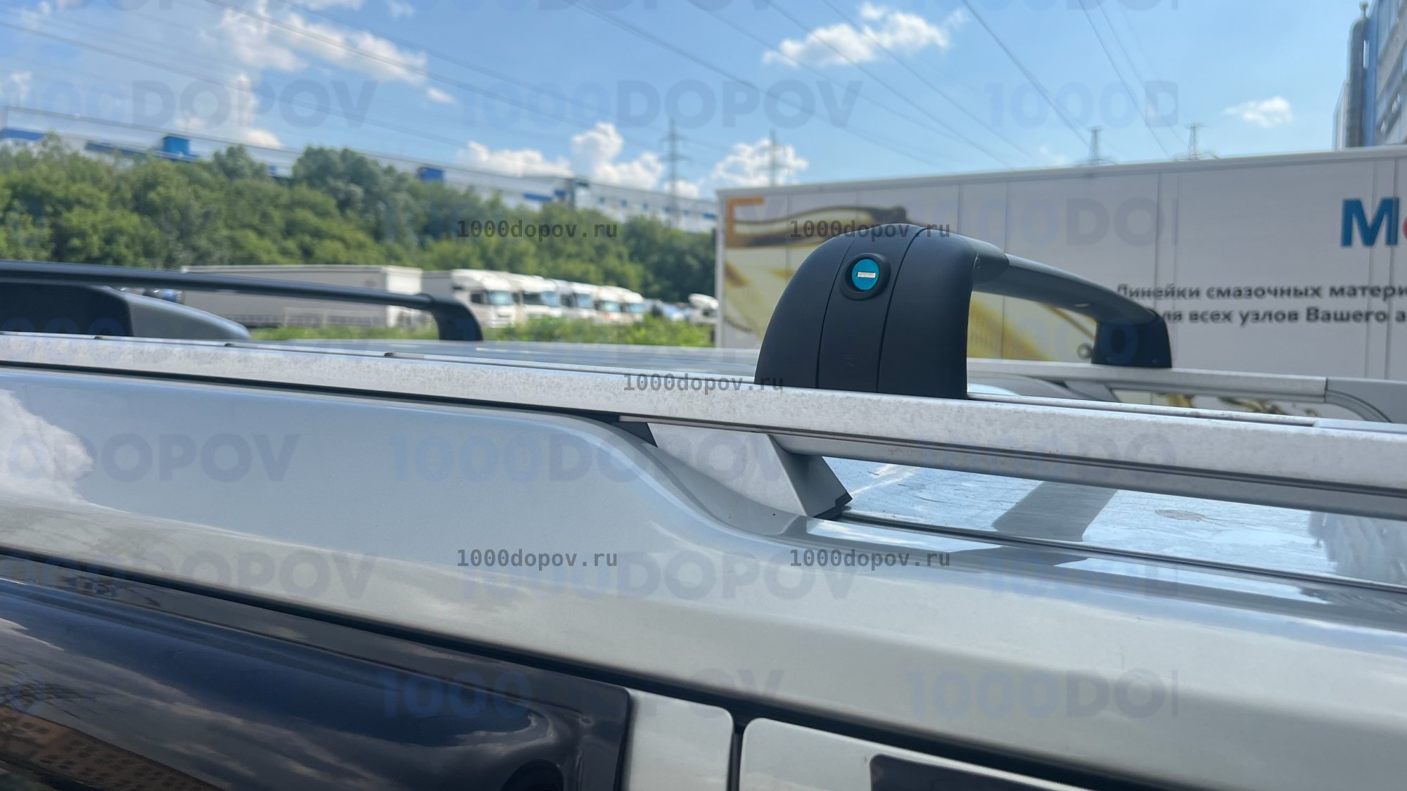 Багажник на рейлинги Land Rover Discovery 3/4 2005-2013 штатный — рисунок 4