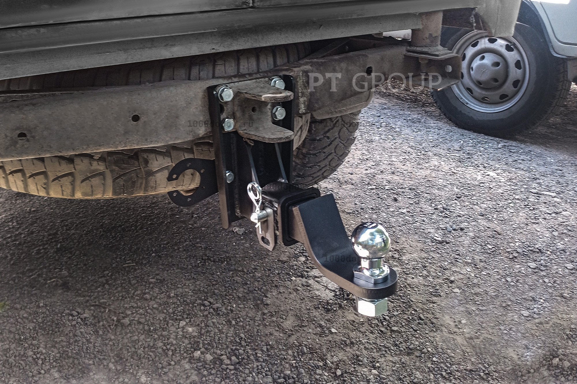 Фаркоп PT GROUP UZB-65-991122.00 УАЗ 452, 2206, 3909, 3962, 3741, 3303 Буханка 1965-н.в. — рисунок 3
