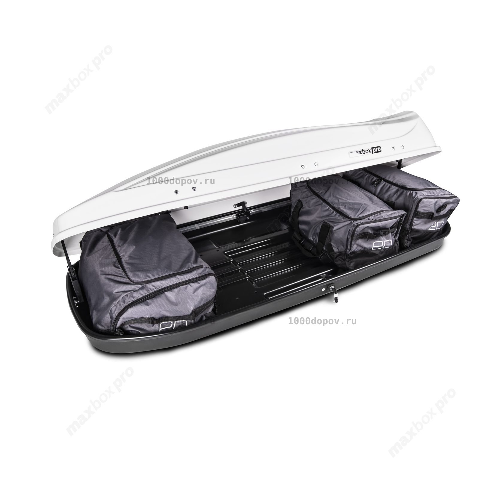 Автобокс MaxBox PRO 520 (большой) белый глянцевый — рисунок 23