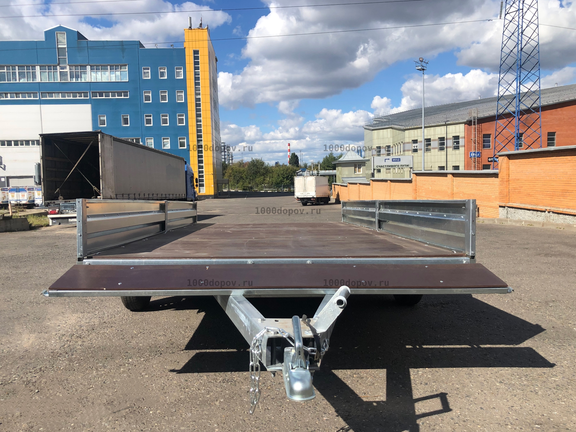 Прицеп Avtos A40U2B рессора AL-KO — рисунок 3