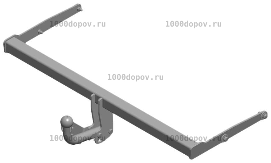 Фаркоп Avtos SK 11 Skoda Rapid 2014-н.в. — рисунок 9