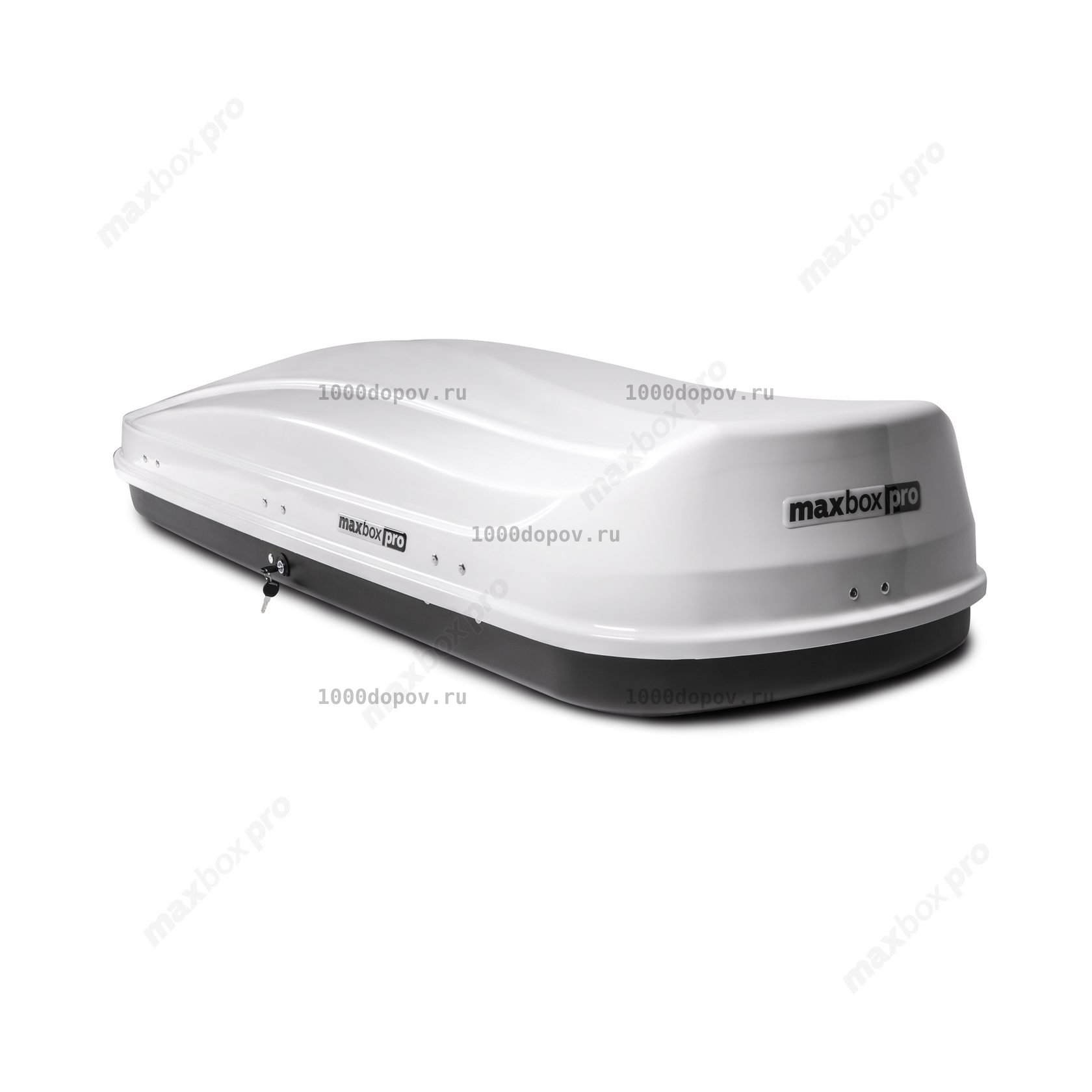 Автобокс MaxBox PRO 520 (большой) белый глянцевый — рисунок 10