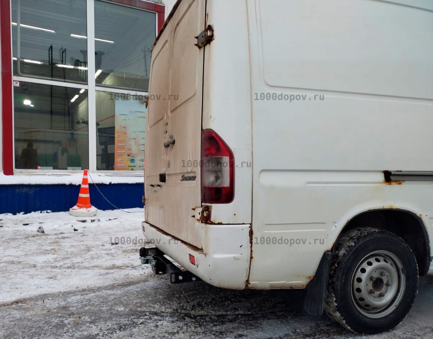 Фаркоп Motodor 91202-FE Mercedes Sprinter Classic 2013-н.в. (с оцинк. шаром) — рисунок 6