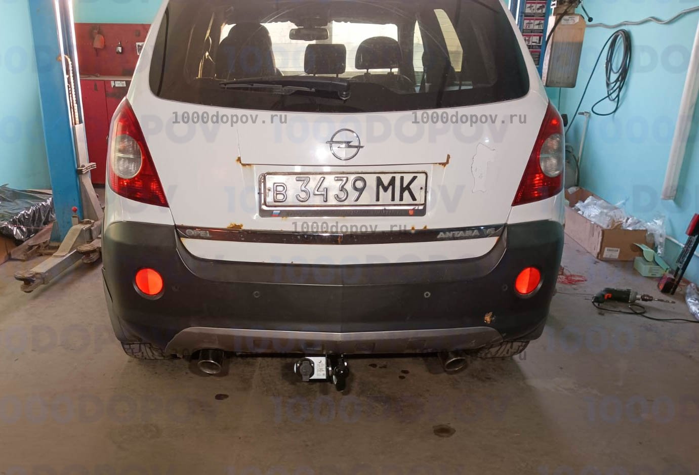 Фаркоп Leader Plus O108-A Opel Antara (L07) 2006-н.в. — рисунок 2