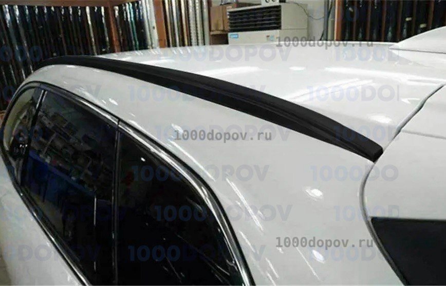 Рейлинги на Mazda CX-9 2017-н.в. черные — рисунок 1