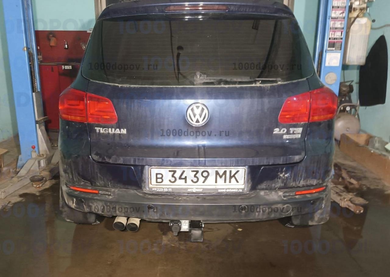 Фаркоп Leader Plus V123-E Volkswagen Tiguan (5N1) 2007-2011  (5N2) 2011-2016 — рисунок 16