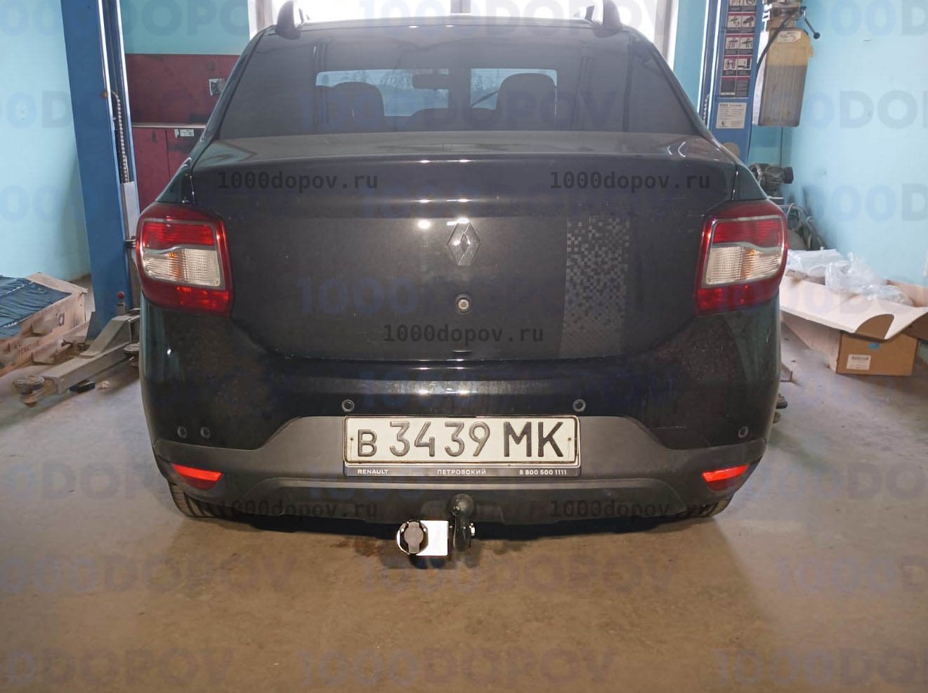 Фаркоп Avtos RN 15 Renault Sandero Stepway 2 2014-н.в. — рисунок 10
