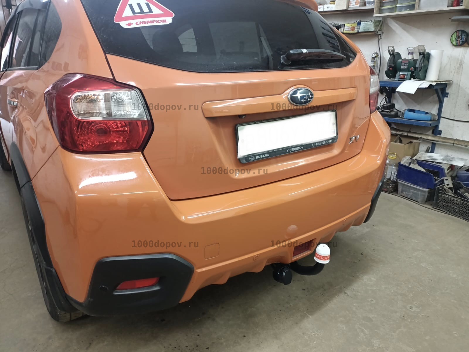 Фаркоп Трейлер 8510 Subaru Impreza XV 2012-2014 — рисунок 4