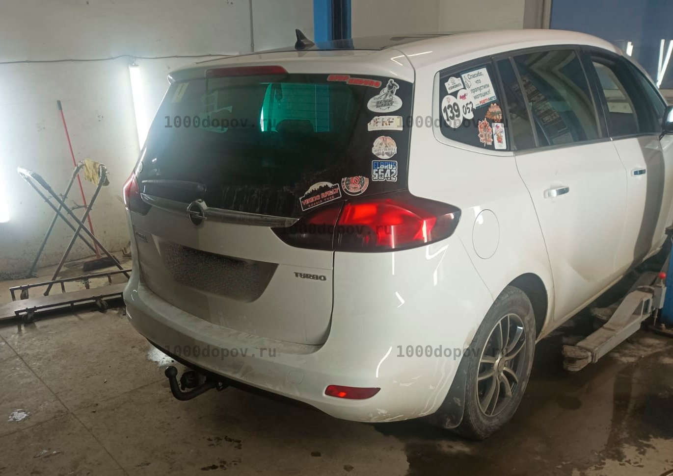 Фаркоп Avtos OP 07 Opel Zafira C Tourer 2012-н.в. — рисунок 2