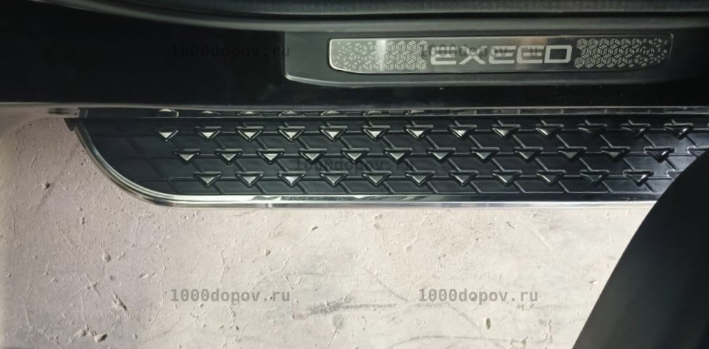 Пороги подножки на EXEED VX 2021- — рисунок 5