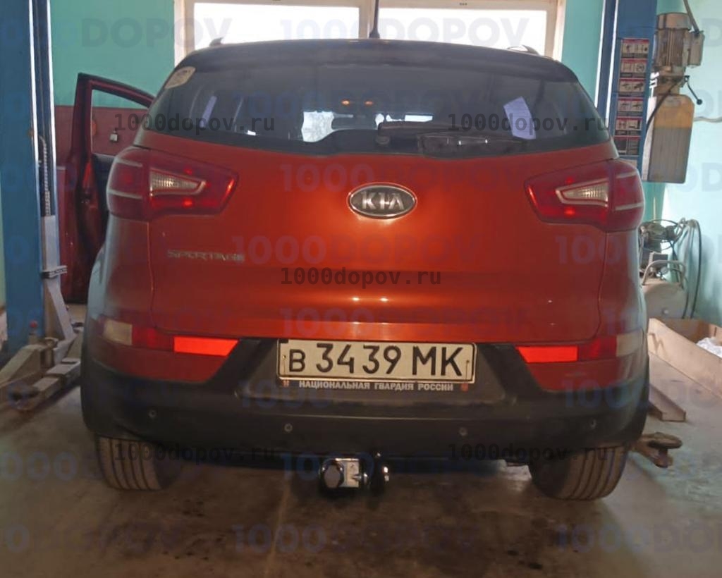 Фаркоп Leader Plus K112-A Hyundai IX35 (LM) 2010-2015 — рисунок 12