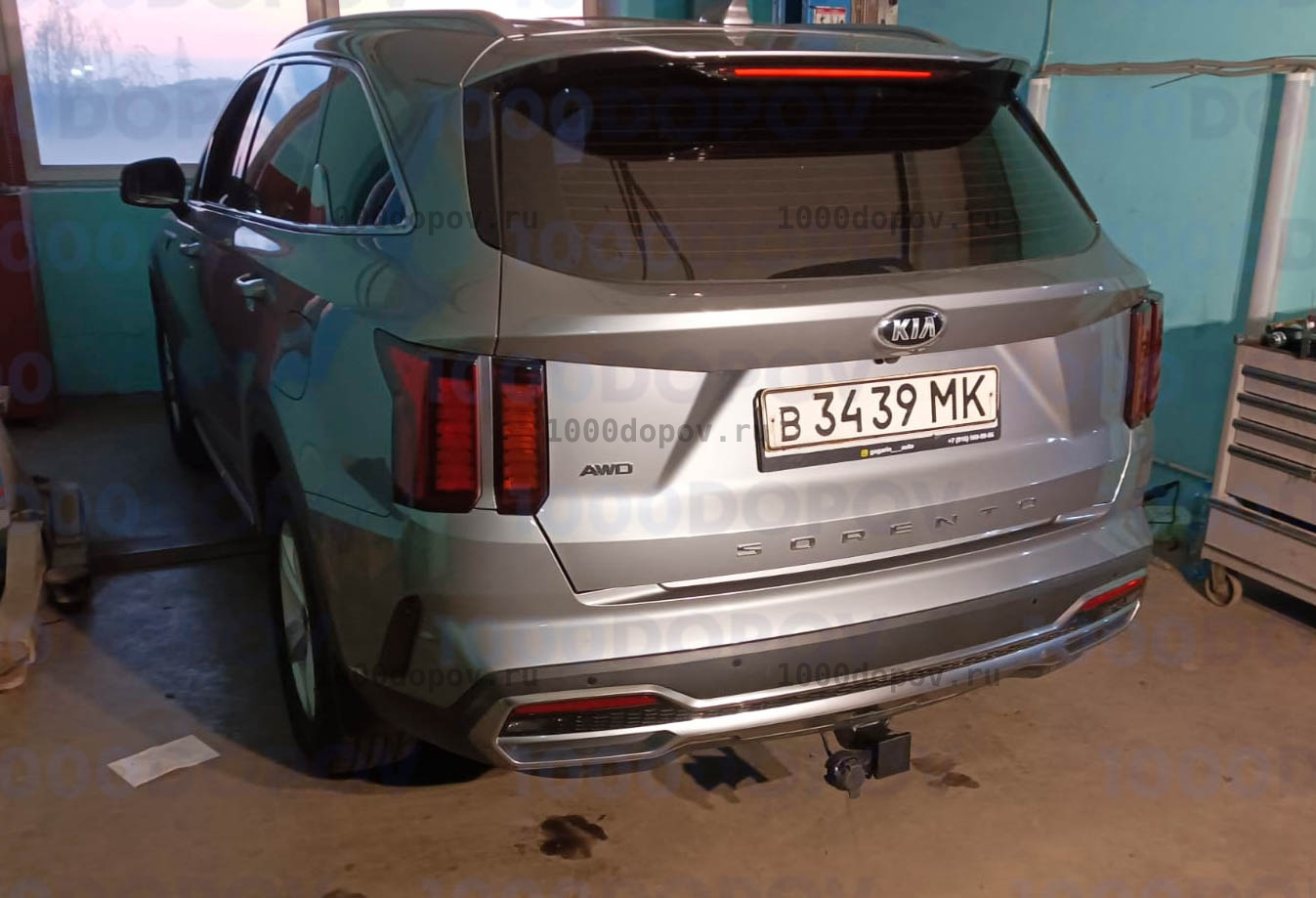 Фаркоп PT GROUP HSF-21-991101.22 KIA Sorento  2020-н.в. — рисунок 10