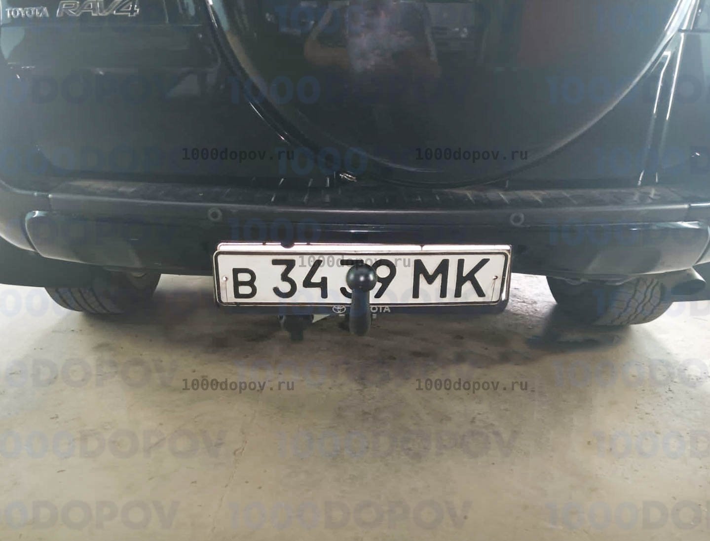 Фаркоп Трейлер 7830 Toyota RAV4 2007-10/2012 (кроме 2,4 л и длинной базы) — рисунок 19
