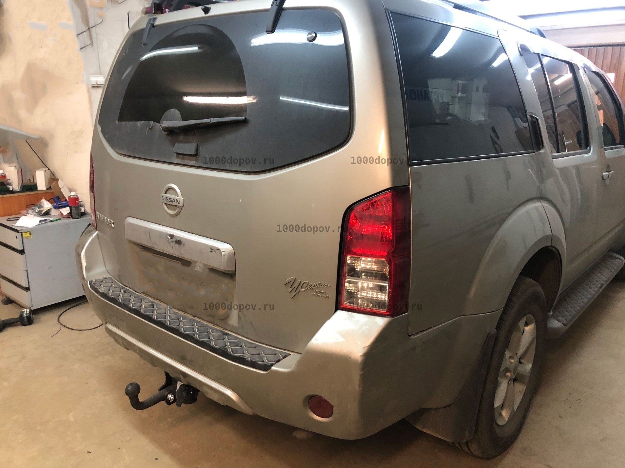 Фаркоп Avtos NS 21 Nissan Pathfinder R51 2005-2014 — рисунок 7